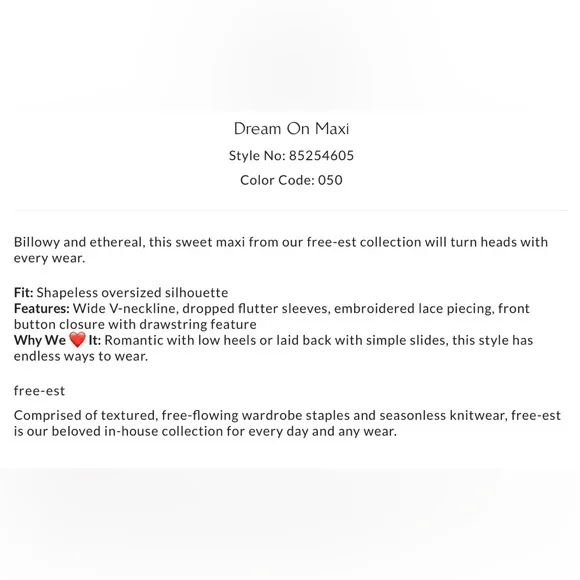 NWOT Free People S Dream On Maxi Dress in Brown New $108 retail - Picture 4 of 6